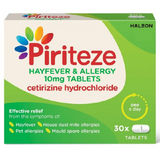 Piriteze Hayfever & Allergy Relief Tablets 30s